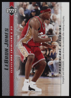 LeBron James 2003-04 Upper Deck Phenomenal Beginning LeBron James Energetic and enthusiastic #8 RC at PristineAuction.com