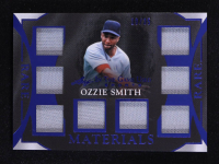 Ozzie Smith 2025 Leaf ITG Used Sports Rare Materials Blue Octo Swatch #RM20 #19/35 at PristineAuction.com