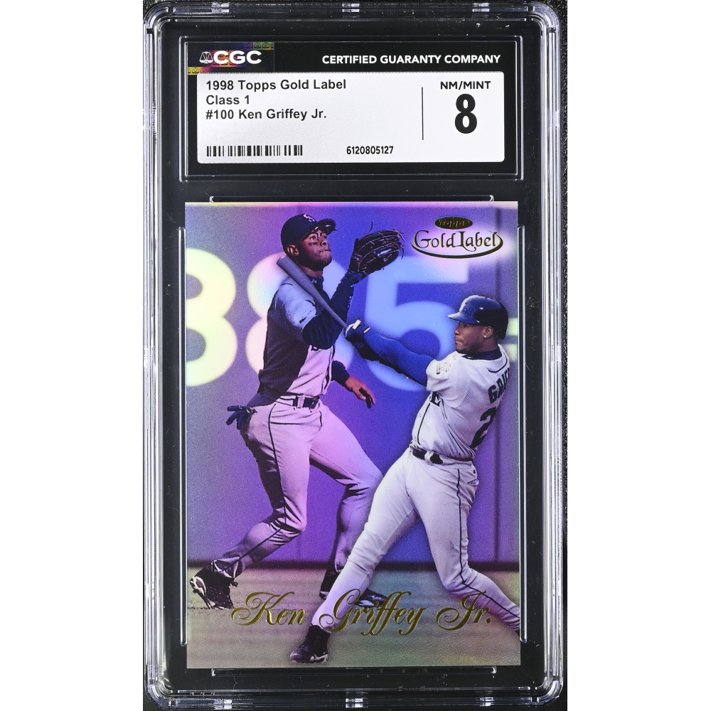 Ken Griffey Jr. 1998 Topps Gold Label Class 1 #100 (CGC 8) at PristineAuction.com
