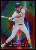 Jaison Chourio 2024 Leaf Electrum TieDye #77 #33/75 RC at PristineAuction.com