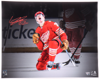 Lucas Raymond Signed Red Wings 16x20 Photo (Fanatics) at PristineAuction.com