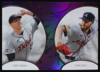 Tarik Skubal / Chris Sale 2025 Topps Dynamic Duals Purple #44 #79/99 at PristineAuction.com