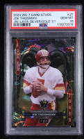 Joe Theismann 2024 Wild Card 7 Card Studs Joker Silver Gold Lava #7JW-JT #1/1 (PSA 10) at PristineAuction.com