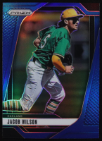 Jacob Wilson 2025 Panini Prizm Prizms Blue #90 #184/199 at PristineAuction.com