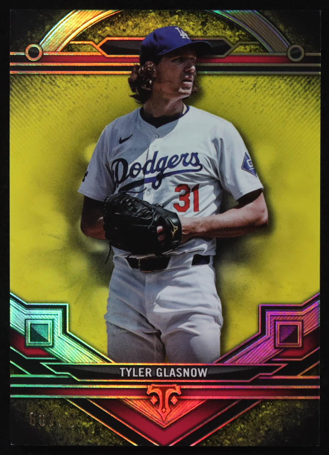 Tyler Glasnow 2024 Topps Triple Threads Citrine #140 #68/75 at PristineAuction.com Tyler Glasnow 2024 Topps Triple Threads Citrine #140 #68/75 at PristineAuction.com