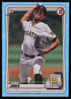 Jared Jones 2020 Bowman Draft Sky Blue #BD70 #99/499 RC at PristineAuction.com