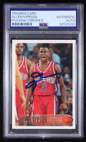 Allen Iverson Signed 1996-97 Topps #171 RC (PSA) at PristineAuction.com