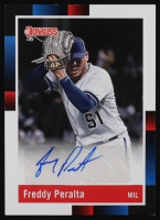Freddy Peralta 2022 Donruss Retro '88 Signatures #84 at PristineAuction.com