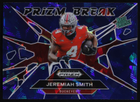 Jeremiah Smith 2025 Panini Prizm Draft Picks Prizm Break Blue Ice #5 RC at PristineAuction.com