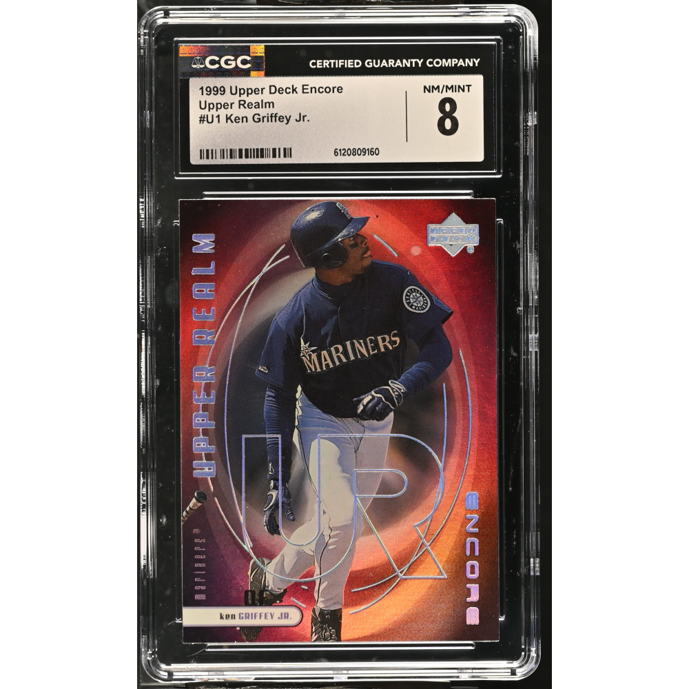 Ken Griffey Jr. 1999 Upper Deck Encore Upper Realm #U1 (CGC 8) at PristineAuction.com
