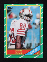 Jerry Rice 1986 Topps #161 RC at PristineAuction.com