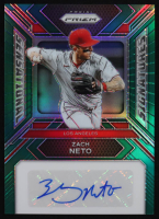 Zach Neto 2024 Panini Prizm Sensational Signatures Prizms Green #30 at PristineAuction.com