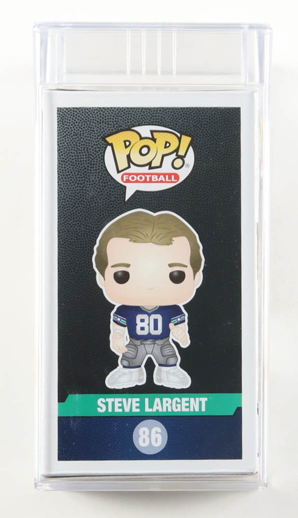 Steve Largent Signed Seahawks #86 Funko Pop! Vinyl Figure (PSA Auto GEM MT 10) at PristineAuction.com Steve Largent Signed Seahawks #86 Funko Pop! Vinyl Figure (PSA Auto GEM MT 10) at PristineAuction.com