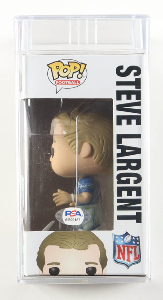 Steve Largent Signed Seahawks #86 Funko Pop! Vinyl Figure (PSA Auto GEM MT 10) at PristineAuction.com Steve Largent Signed Seahawks #86 Funko Pop! Vinyl Figure (PSA Auto GEM MT 10) at PristineAuction.com