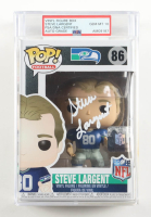 Steve Largent Signed Seahawks #86 Funko Pop! Vinyl Figure (PSA Auto GEM MT 10) at PristineAuction.com