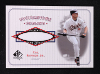 Cal Ripken Jr. 2001 SP Authentic Cooperstown Calling Game Jersey #CCCR at PristineAuction.com