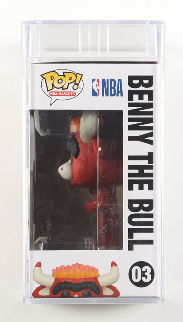 Scottie Pippen Signed Cut with Chicago Bulls #03 Benny The Bull Funko Pop! Vinyl Figure (PSA) at PristineAuction.com Scottie Pippen Signed Cut with Chicago Bulls #03 Benny The Bull Funko Pop! Vinyl Figure (PSA) at PristineAuction.com