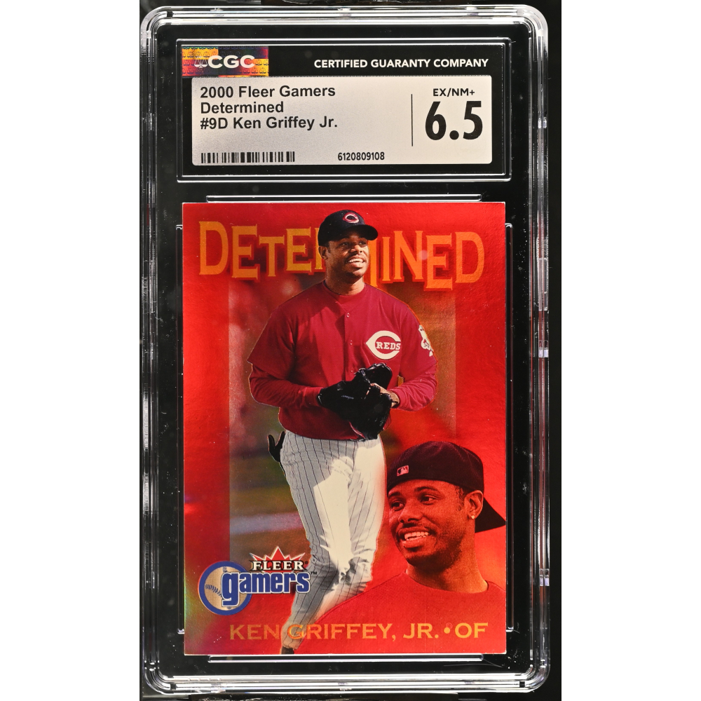 Ken Griffey Jr. 2000 Fleer Gamers Determined #9D (CGC 6.5) at PristineAuction.com