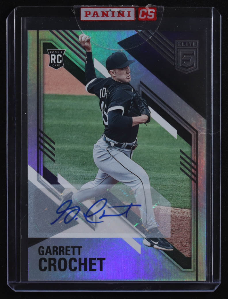 Garrett Crochet 2021 Elite Autographs #17 RC at PristineAuction.com Garrett Crochet 2021 Elite Autographs #17 RC at PristineAuction.com