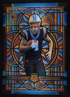 Tetairoa McMillan 2025 Panini Mosaic Stained Glass Oversized #3 RC at PristineAuction.com