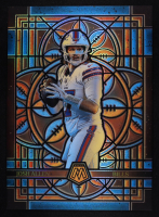 Josh Allen 2025 Panini Mosaic Stained Glass Oversized #2 at PristineAuction.com