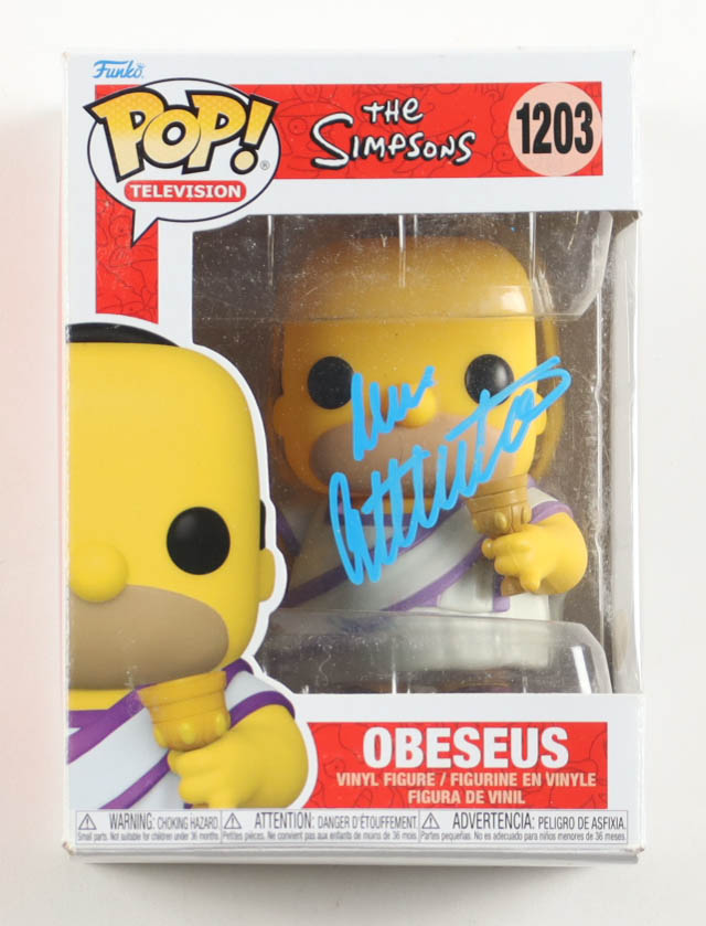 Dan Castellaneta Signed "The Simpsons" #1203 Obeseus Funko Pop! Vinyl Figure (JSA & PSA) at PristineAuction.com Dan Castellaneta Signed "The Simpsons" #1203 Obeseus Funko Pop! Vinyl Figure (JSA & PSA) at PristineAuction.com