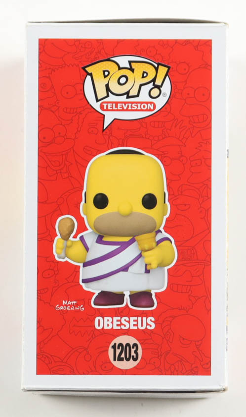 Dan Castellaneta Signed "The Simpsons" #1203 Obeseus Funko Pop! Vinyl Figure (JSA & PSA) at PristineAuction.com Dan Castellaneta Signed "The Simpsons" #1203 Obeseus Funko Pop! Vinyl Figure (JSA & PSA) at PristineAuction.com