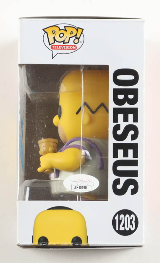 Dan Castellaneta Signed "The Simpsons" #1203 Obeseus Funko Pop! Vinyl Figure (JSA & PSA) at PristineAuction.com Dan Castellaneta Signed "The Simpsons" #1203 Obeseus Funko Pop! Vinyl Figure (JSA & PSA) at PristineAuction.com