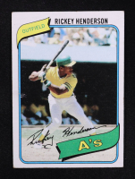 Rickey Henderson 1980 Topps #482 RC at PristineAuction.com