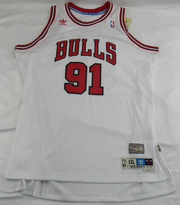 Dennis Rodman Signed Bulls Adidas Authentic Jersey (JSA) at PristineAuction.com Dennis Rodman Signed Bulls Adidas Authentic Jersey (JSA) at PristineAuction.com