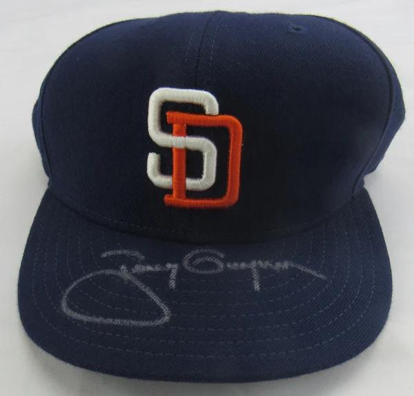 Tony Gwynn Signed Padres Baseball Hat (Fleer) at PristineAuction.com Tony Gwynn Signed Padres Baseball Hat (Fleer) at PristineAuction.com