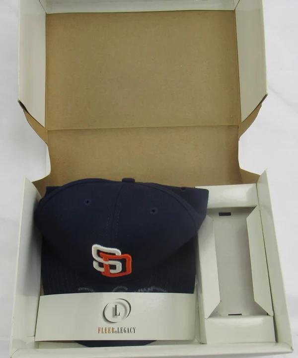 Tony Gwynn Signed Padres Baseball Hat (Fleer) at PristineAuction.com Tony Gwynn Signed Padres Baseball Hat (Fleer) at PristineAuction.com