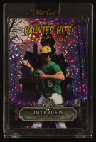 Jacob Wilson 2025 Wild Card Monster Hunt Haunted Hits Purple Sparkle #HHHJW #1/3 RC at PristineAuction.com