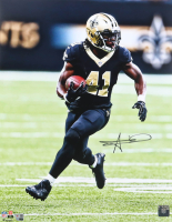 Alvin Kamara Signed Saints 16x20 Photo (Fanatics) at PristineAuction.com