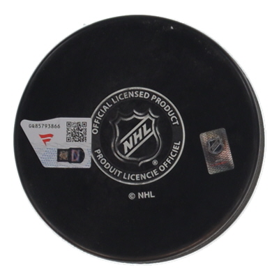 Bill Barber Signed Flyers Logo Hockey Puck Inscribed "HOF 90" (Fanatics) at PristineAuction.com Bill Barber Signed Flyers Logo Hockey Puck Inscribed "HOF 90" (Fanatics) at PristineAuction.com