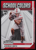 Jeremiah Smith 2024-25 The Ohio State University Panini College Contenders School Colors #3 at PristineAuction.com