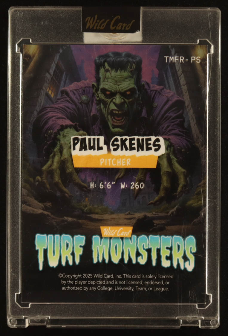 Paul Skenes 2025 Wild Card Turf Monsters #TMFRPS #1/1 at PristineAuction.com Paul Skenes 2025 Wild Card Turf Monsters #TMFRPS #1/1 at PristineAuction.com