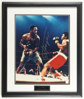 Joe Frazier Signed Custom Framed Photo Display (Beckett & Super Star Greetings) at PristineAuction.com