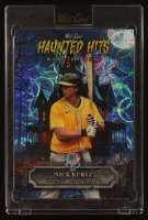 Nick Kurtz 2025 Wild Card Monster Hunt Haunted Hits Blue Kaleidoscope #HHHNK #1/1 RC at PristineAuction.com