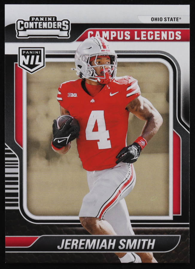 Jeremiah Smith 2024-25 The Ohio State University Panini College Contenders Campus Legends #7 at PristineAuction.com Jeremiah Smith 2024-25 The Ohio State University Panini College Contenders Campus Legends #7 at PristineAuction.com