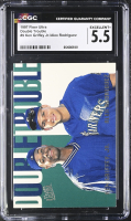 Ken Griffey Jr./Alex Rodriguez 1997 Fleer Ultra Double Trouble #9 (CGC 5.5) at PristineAuction.com