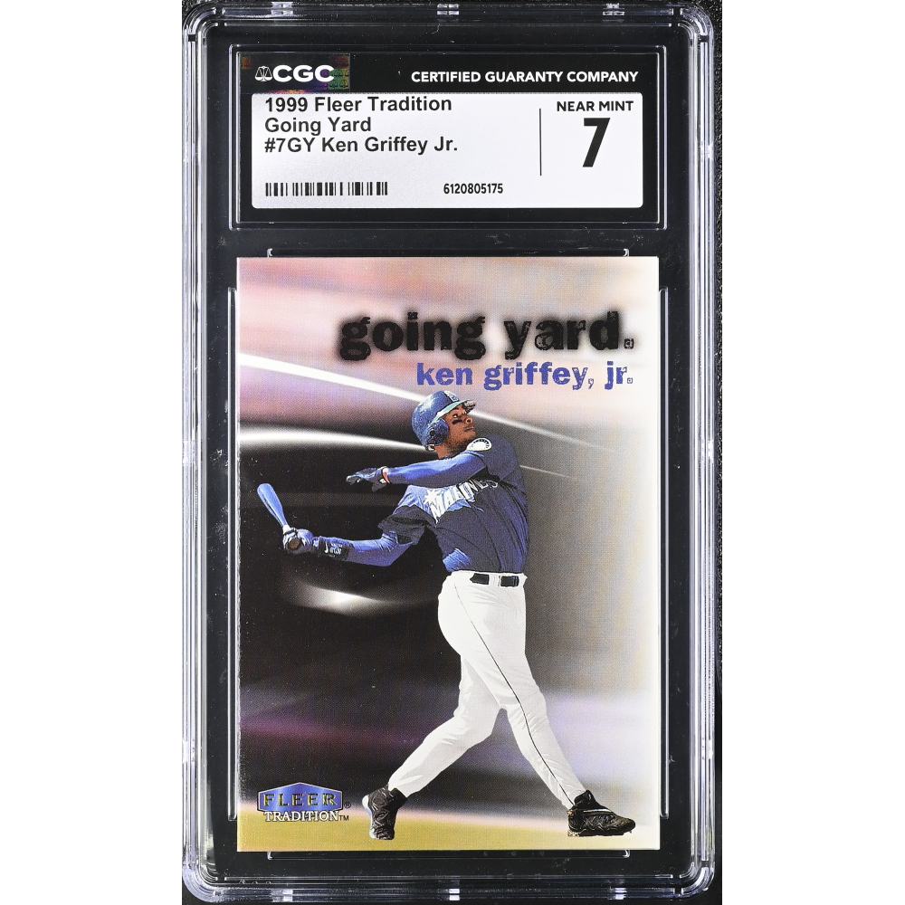 Ken Griffey Jr. 1999 Fleer Tradition Going Yard #7GY (CGC 7) at PristineAuction.com