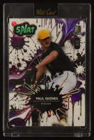 Paul Skenes 2024 Wild Card Splat Purple Rainbow Foil #SBPUR05PS #3/3 RC at PristineAuction.com
