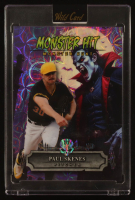 Paul Skenes 2025 Wild Card Monster Hunt Monster Hit Purple Kaleidoscope #MHCDPS #1/1 at PristineAuction.com