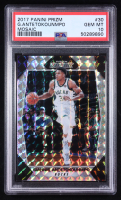 Giannis Antetokounmpo 2017-18 Panini Prizm Mosaic #30 (PSA 10) at PristineAuction.com