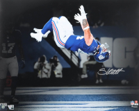 Cam Skattebo Signed Giants 16x20 Photo (Fanatics) at PristineAuction.com