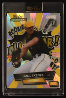 Paul Skenes 2024 Wild Card Alumination Comix All-Star Yellow/White/Silver Foil #ACBAPS2 #1/30 RC at PristineAuction.com