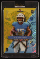 Ladd McConkey 2024 Wild Card 5 Card Draw Stacked Deck Island #SJCLMN #1/1 RC at PristineAuction.com