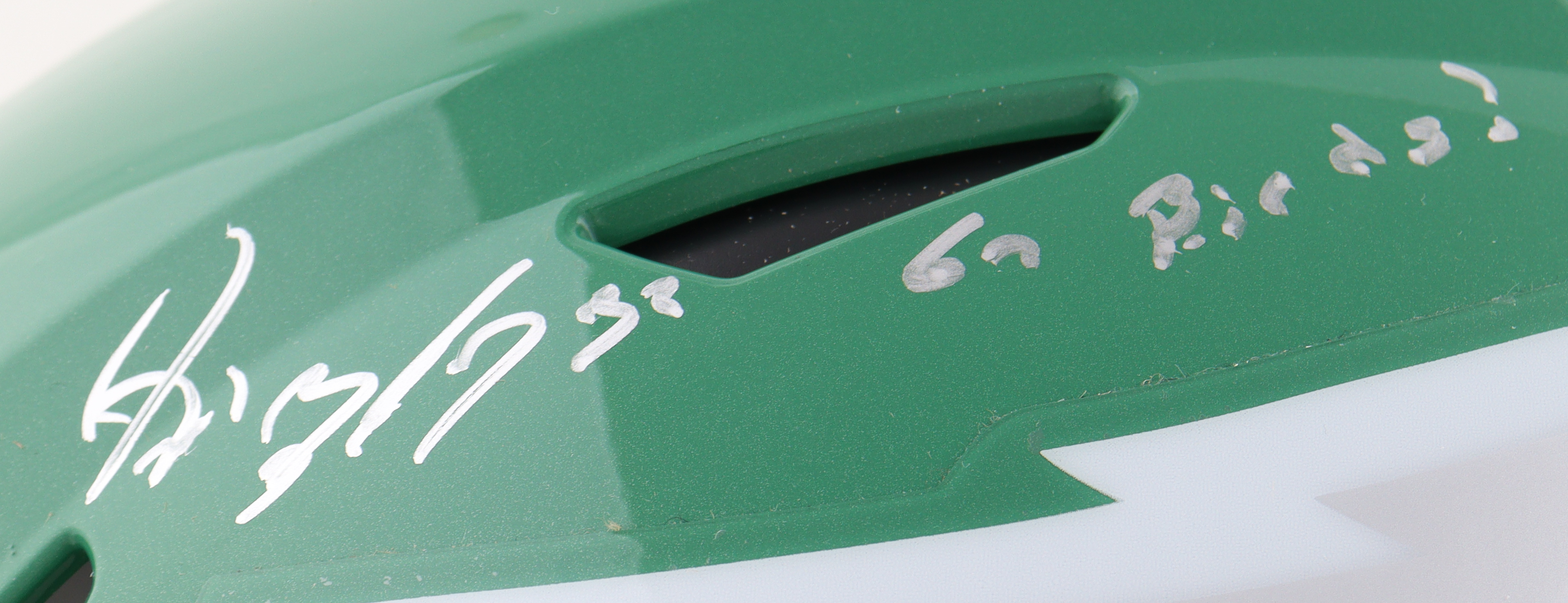 Reed Blankenship Signed Eagles Full-Size Authentic On-Field Speed Helmet Inscribed "Go Birds!" (Fanatics) at PristineAuction.com Reed Blankenship Signed Eagles Full-Size Authentic On-Field Speed Helmet Inscribed "Go Birds!" (Fanatics) at PristineAuction.com