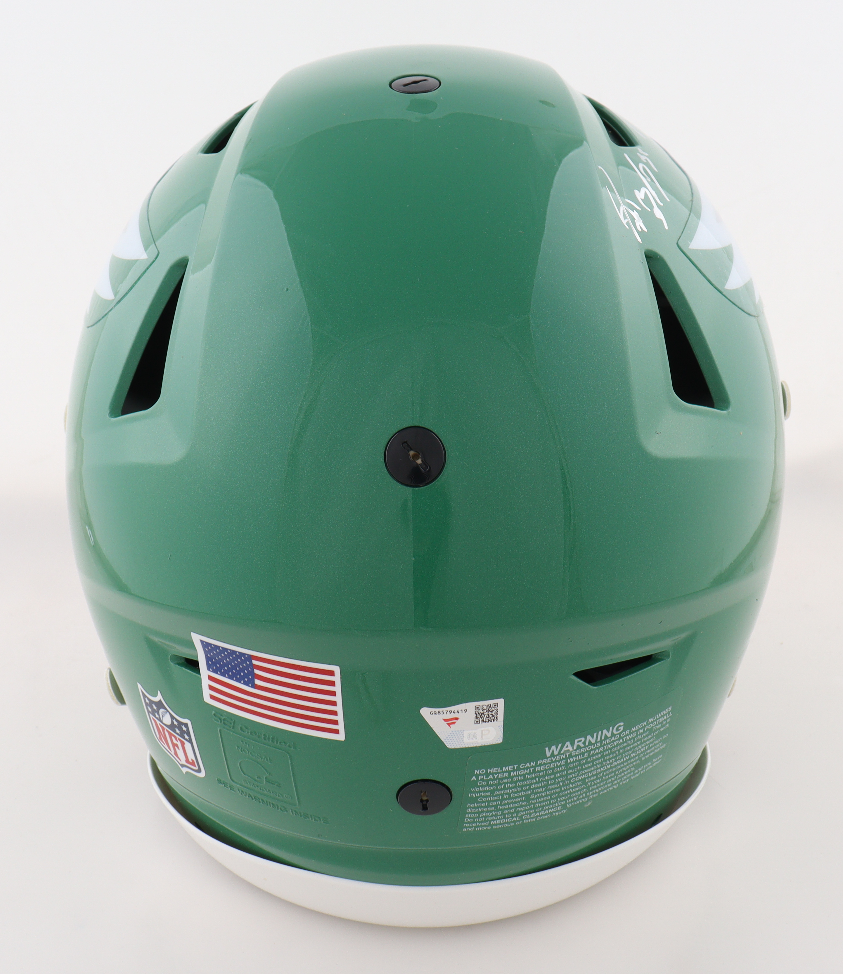 Reed Blankenship Signed Eagles Full-Size Authentic On-Field Speed Helmet Inscribed "Go Birds!" (Fanatics) at PristineAuction.com Reed Blankenship Signed Eagles Full-Size Authentic On-Field Speed Helmet Inscribed "Go Birds!" (Fanatics) at PristineAuction.com